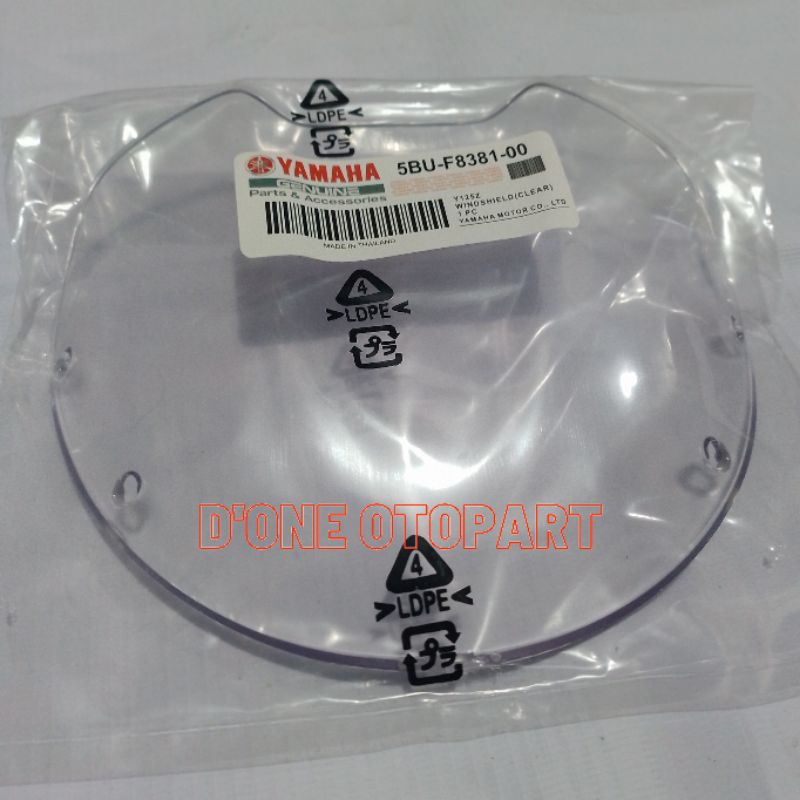 Jual VISOR CLEAR BENING YAMAHA 125Z OLD ORIGINAL YAMAHA Shopee Indonesia