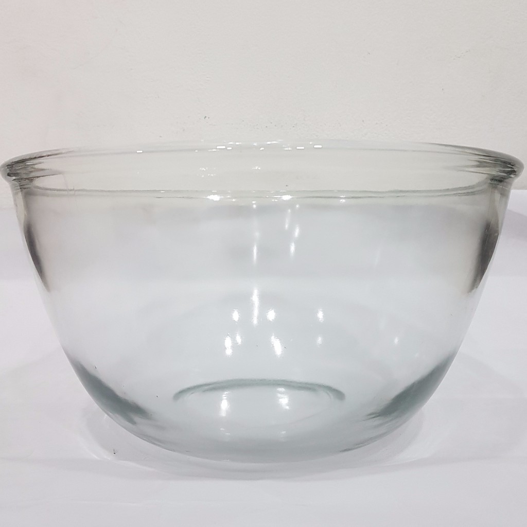 Mangkuk Kaca Tebal XL Elegant Glass Bowl SUPER JUMBO Shopee Indonesia