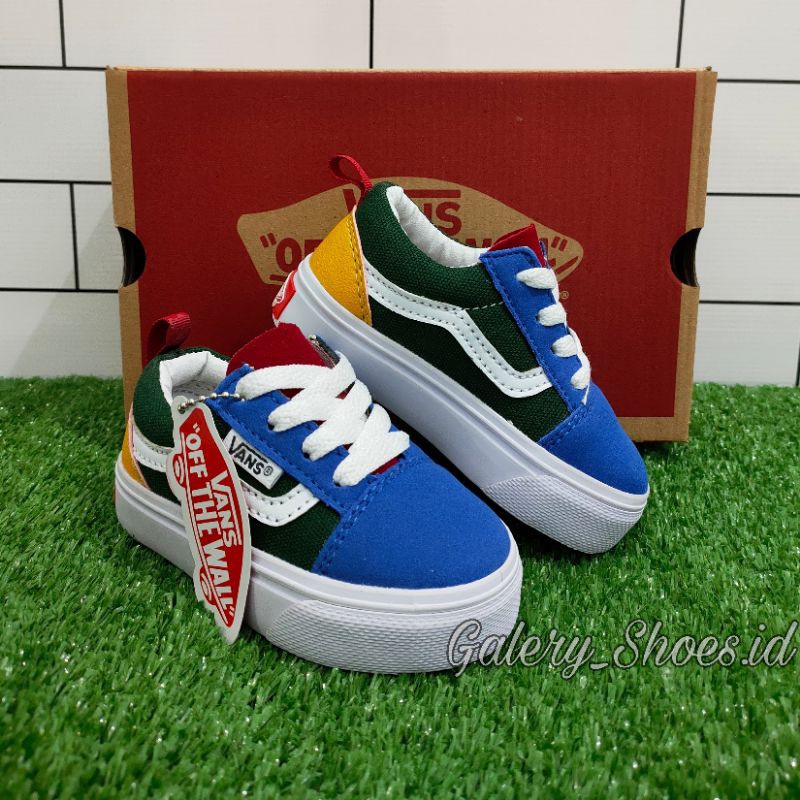 SEPATU ANAK VANS OLDSKOOL MULTICOLOUR 1635 Shopee Indonesia