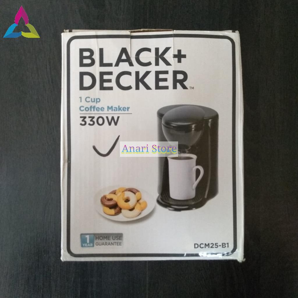 Jual BLACK+DECKER Coffee Maker Mesin Kopi Drip Cup DCM25B1 Shopee