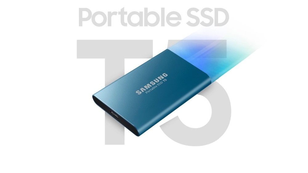 Jual Samsung External Portable Ssd T5 500Gb 1Tb 2Tb High Speed Solid State Drive Usb 3.1 Gen2 Hard Drive For Computer | Shopee Indonesia