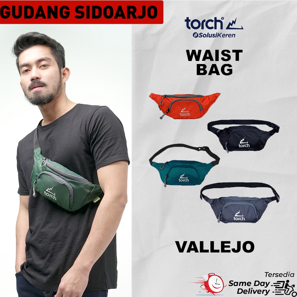 TORCH SIDOARJO TAS PINGGANG WAISTBAG VALLEJO Shopee Indonesia
