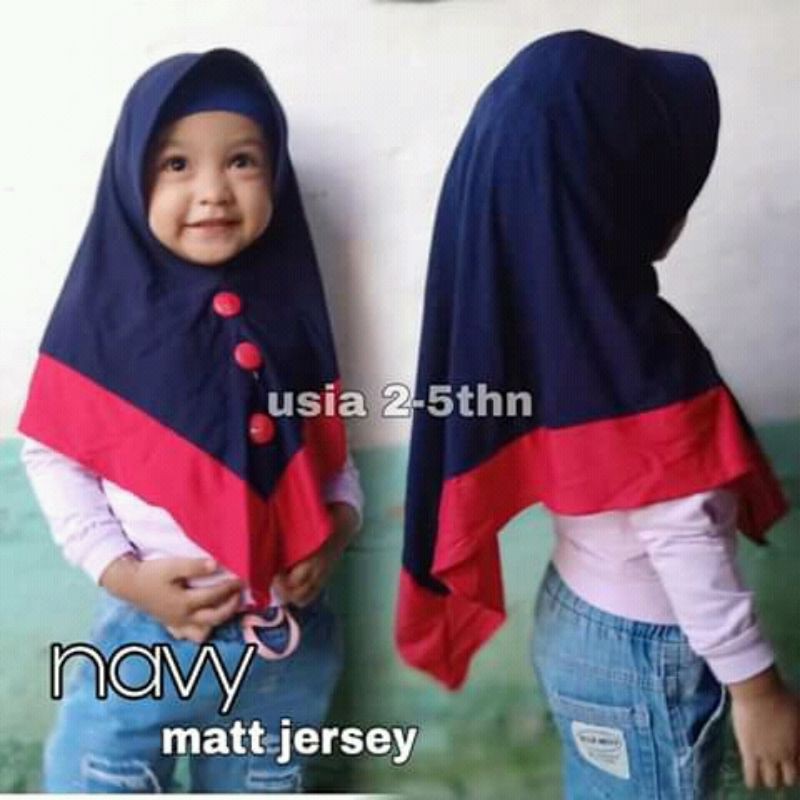 Jilbab bayi bergo kombinasi Shopee Indonesia