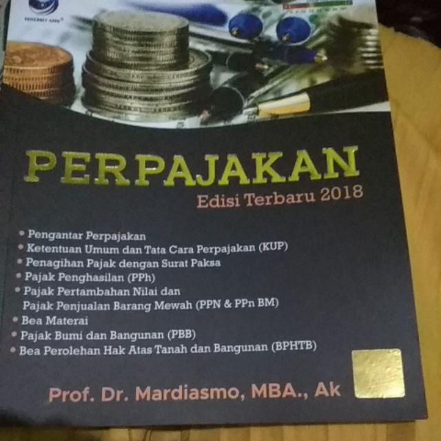 Perpajakan Edisi Terbaru 2018 Mardiasmo Shopee Indonesia