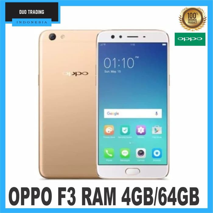 Jual Oppo F3 RAM 4 GB / 64 GB GARANSI OPPO RESMI INDONESIA Shopee