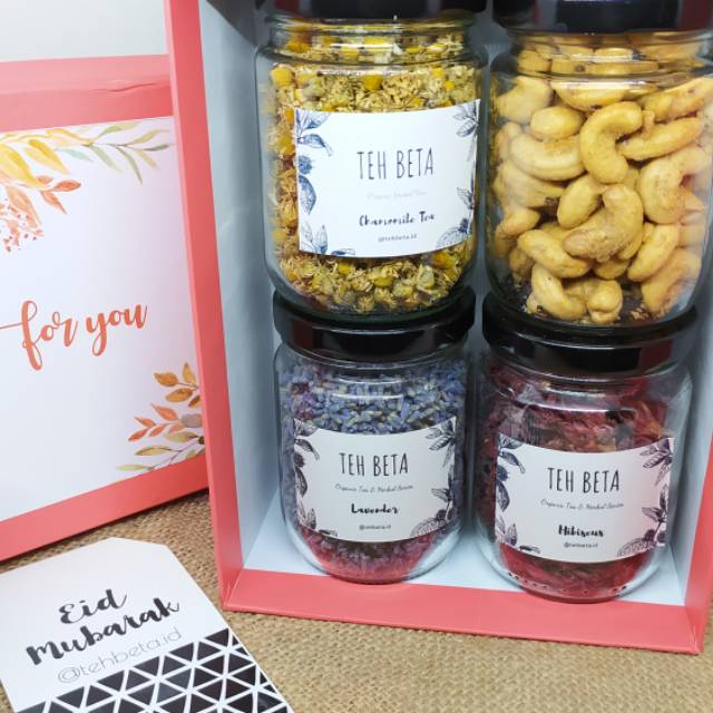 Hampers Parcel Lebaran Parcel Teh Organik Gift Ramadhan Hampers Box