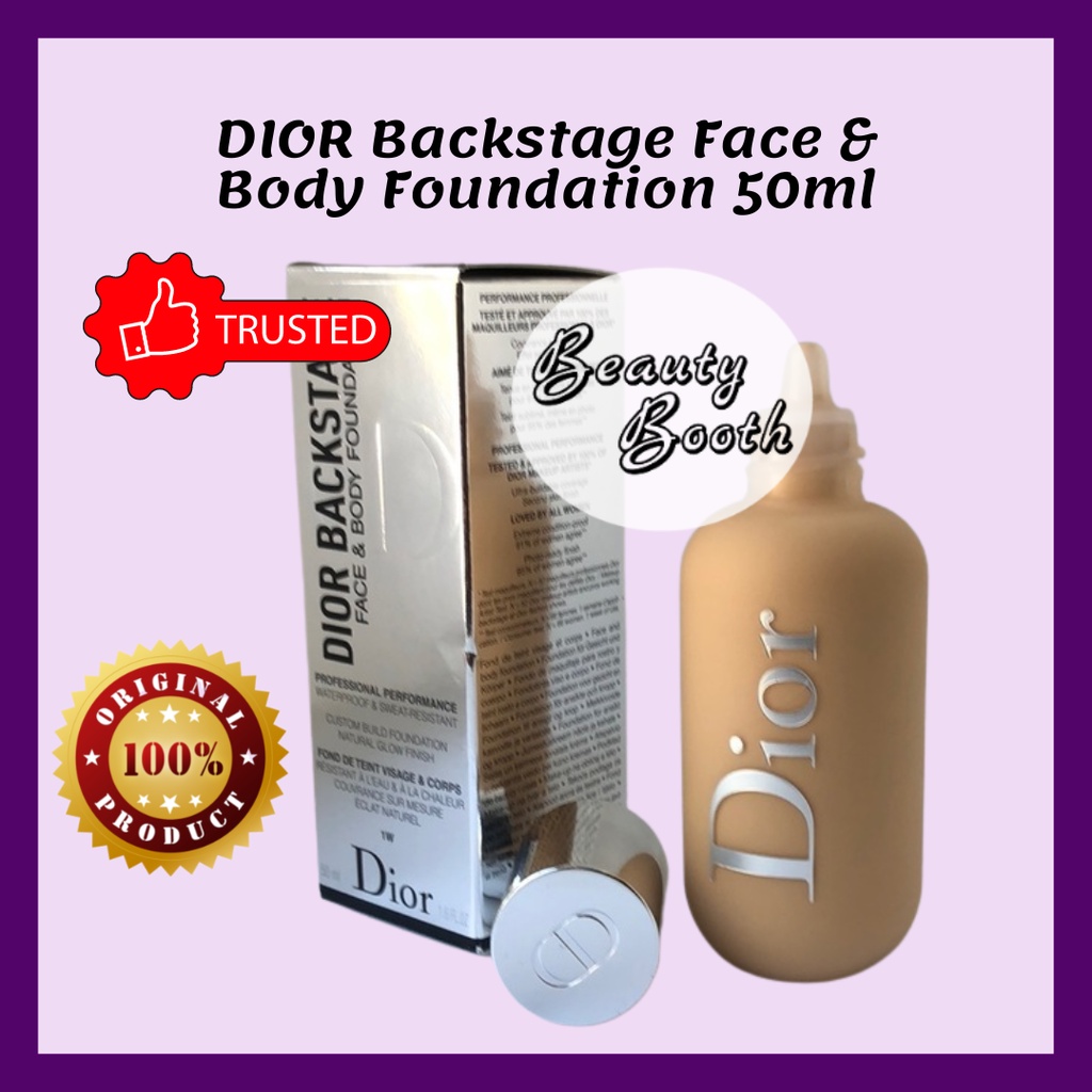 Jual DIOR Backstage Face & Body Foundation 50ml Shopee Indonesia