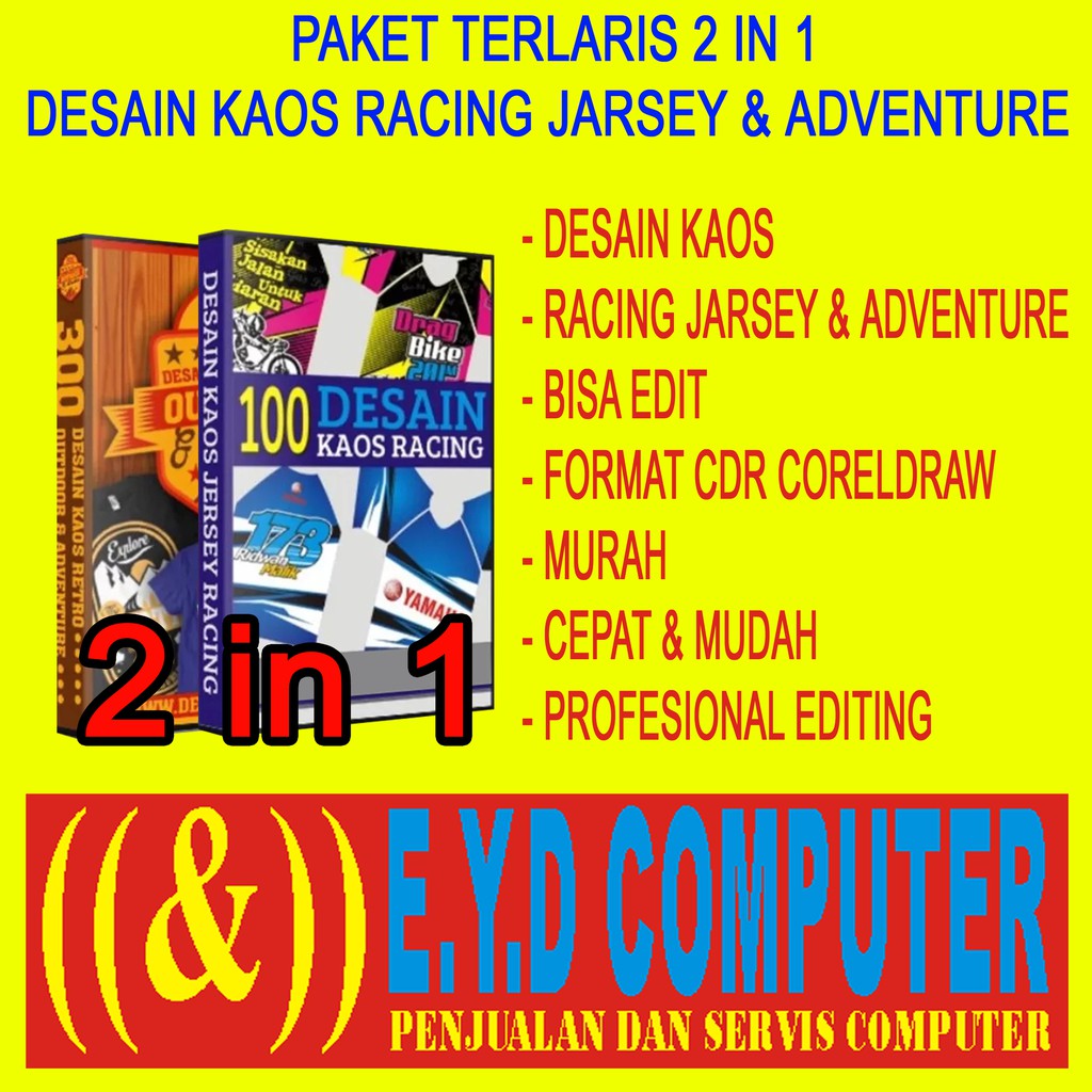 Jual PAKET 2 IN 1 DESAIN KAOS RACING JARSEY &amp; RETRO ADVENTURE OUTDOOR  KOLEKSI TEMPLATE DESIGN USAHA Indonesia|Shopee Indonesia