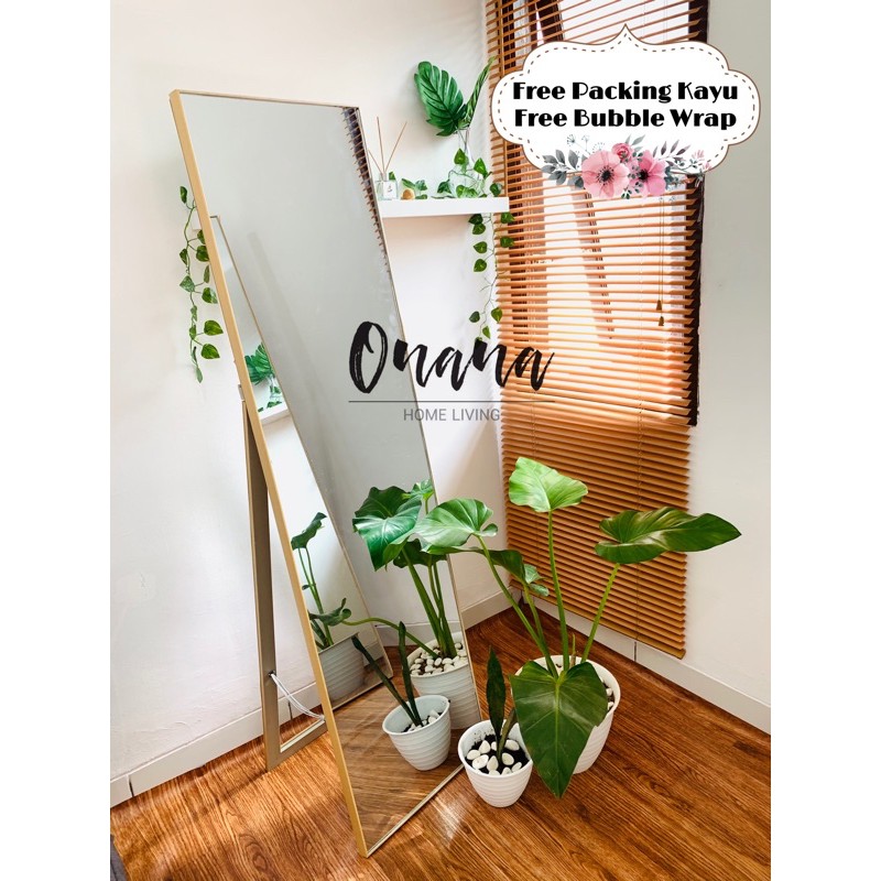 Jual STANDING MIRROR 153x40 Shopee Indonesia