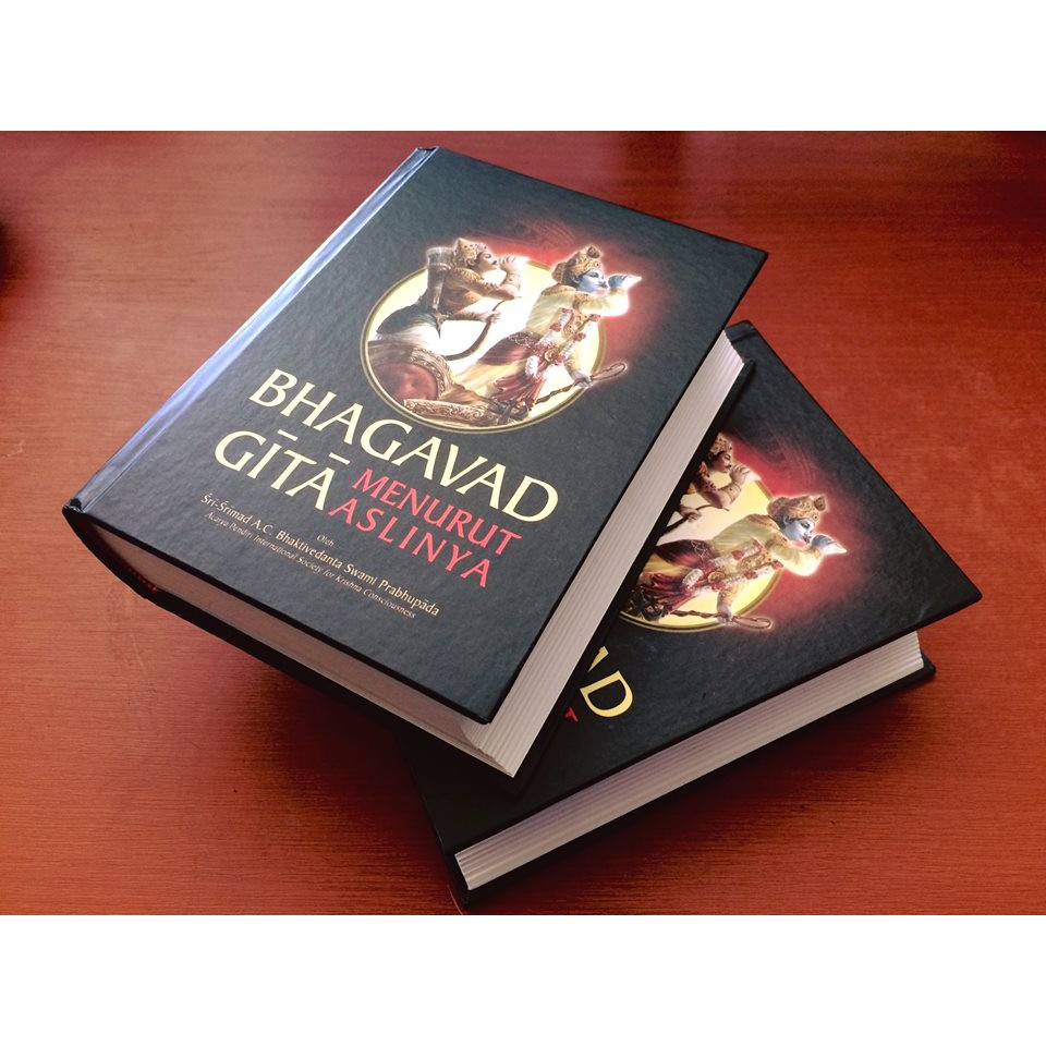 Bhagavad gita Bhagawad gita small HC | Shopee Indonesia