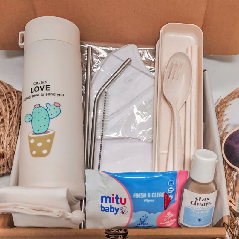 HAMPERS NEW NORMAL KIT, GIFT BIRTHDAY, HAMPERS BOX, HAMPERS GIFT BOX