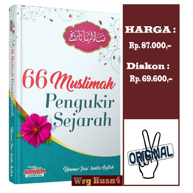 Jual Buku 66 Muslimah Pengukir Sejarah Indonesia