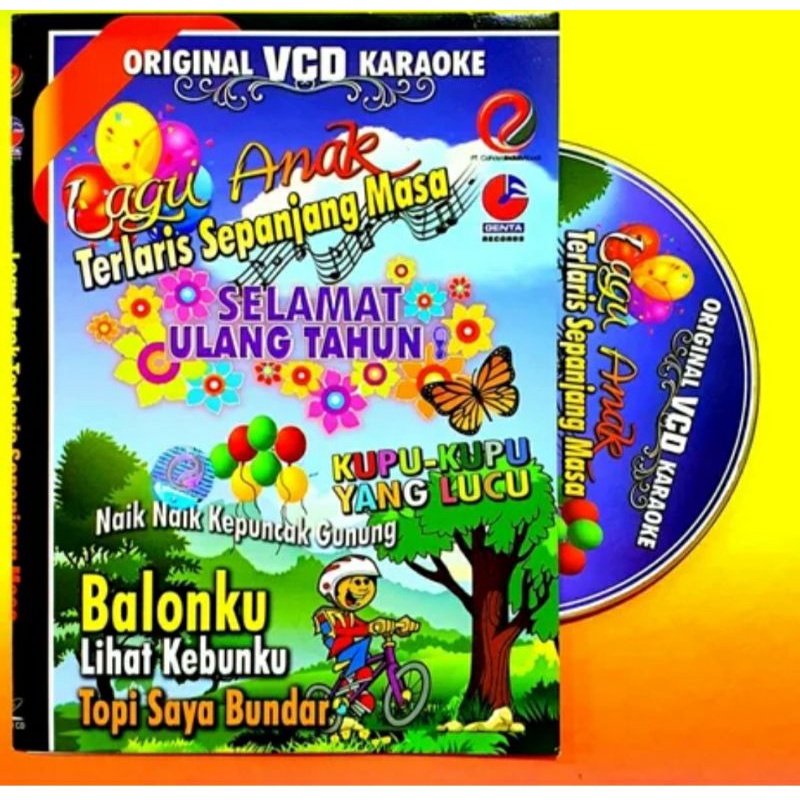 Jual Promo Vcd Original Lagu Anak Anak Sepanjang Masa Bisa Karaoke