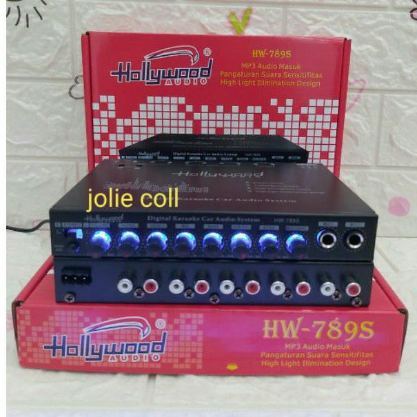 Jual Preamp equalizer Hollywood 789S karaoke Shopee Indonesia