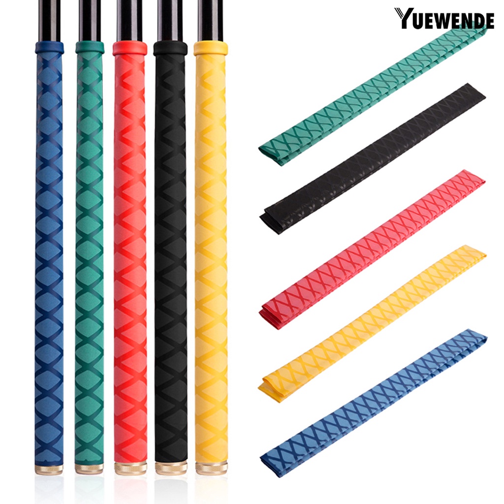 Jual [Yue] 1M Anti-Slip Fishing Rod Grip Heat Shrink Sleeve Wrap Tube Protective Cover | Shopee Indonesia