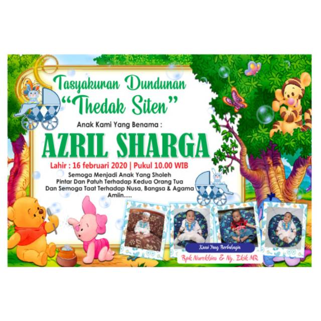 20+ New For Contoh Spanduk Tedak Siten Laily Azez