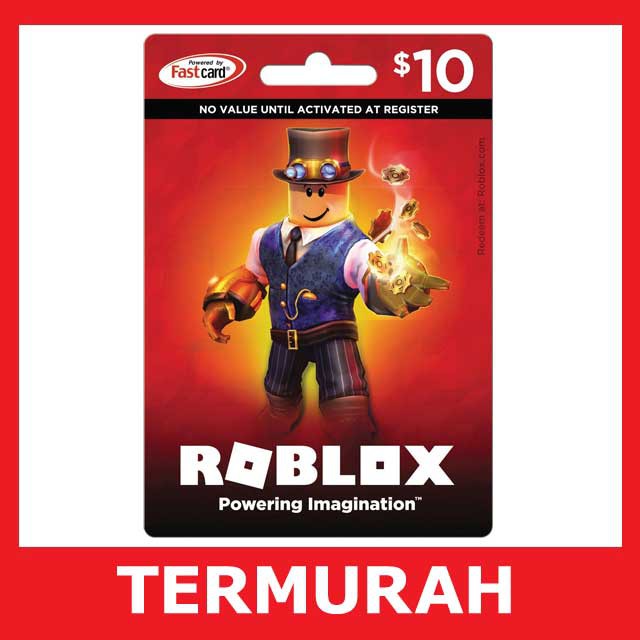 Jual Roblox Gift Card 10 25 Shopee Indonesia