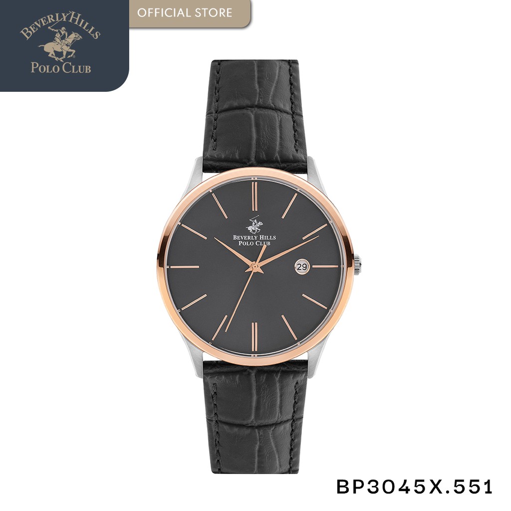 Jual Beverly Hills Polo Club Jam Tangan Pria Bp3045X.551 Black-R.gold | Shopee Indonesia