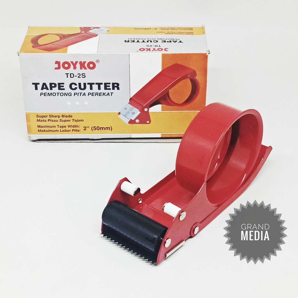[GRAND MEDIA] TAPE CUTTER / PEMOTONG LAKBAN JOYKO TD2S Shopee Indonesia