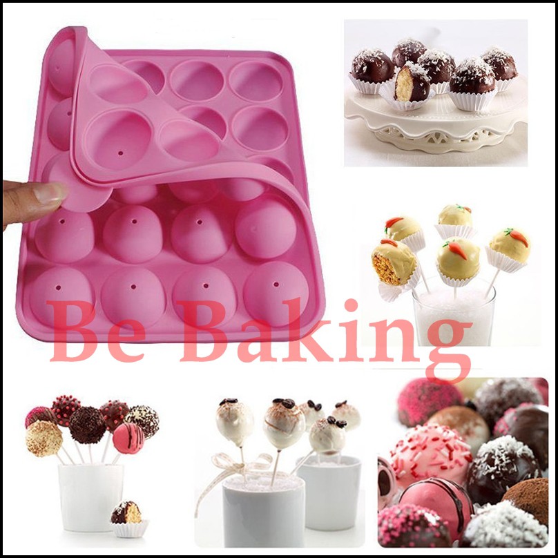 Jual Cetakan Lolipop Cream Bulat / Cetakan Coklat / Cetakan Silikon / Cetakan Permen / Cetakan Puding | Shopee Indonesia