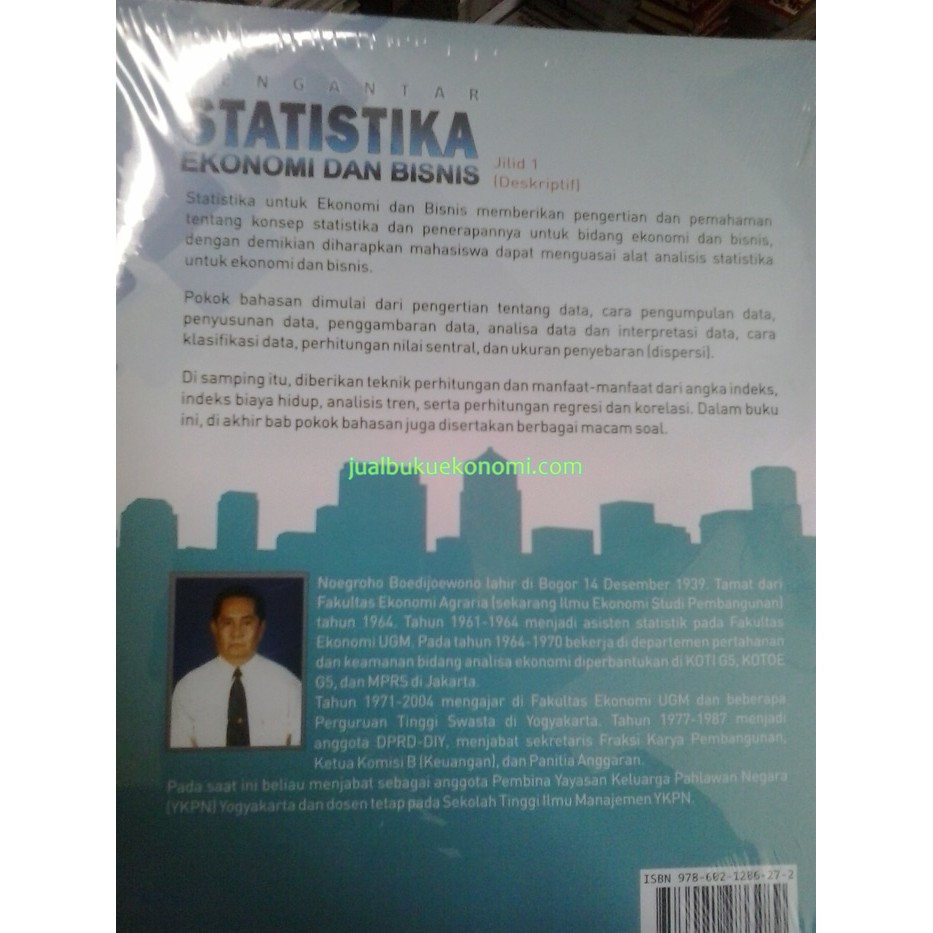 Buku Pengantar Statistika Ekonomi Dan Bisnis Jilid 1 - Deskriptif | Shopee  Indonesia