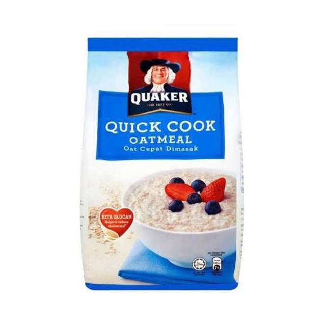 Quaker Oat Quick Cook Refill 200gr [ Biru] Shopee Indonesia