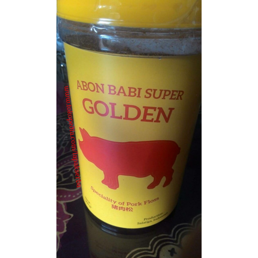 Jual promo Abon Babi Super Golden 300 gr / Pork Bacon Floss khas Salatiga  Indonesia|Shopee Indonesia