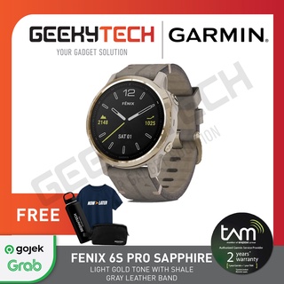 Jual Garmin Fenix 6S Pro Sapphire Carbon Gray With Black Band - Garansi Tam 2 Thn | Shopee Indonesia