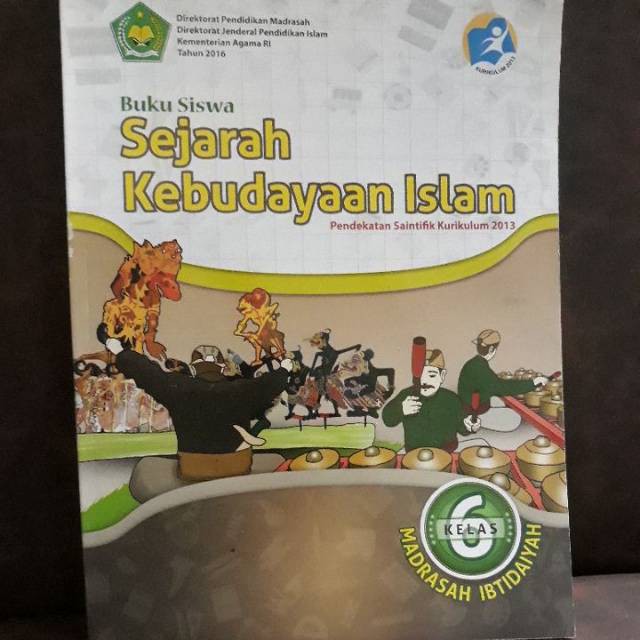 Jual SEJARAH KEBUDAYAAN ISLAM (SKI) KELAS 6 MI SD BUKU SISWA KEMENAG