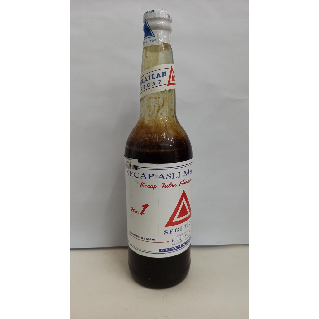 Jual Kecap Asin SEGITIGA 500ml Kecap Asin tradisional Kecap Asli Khas