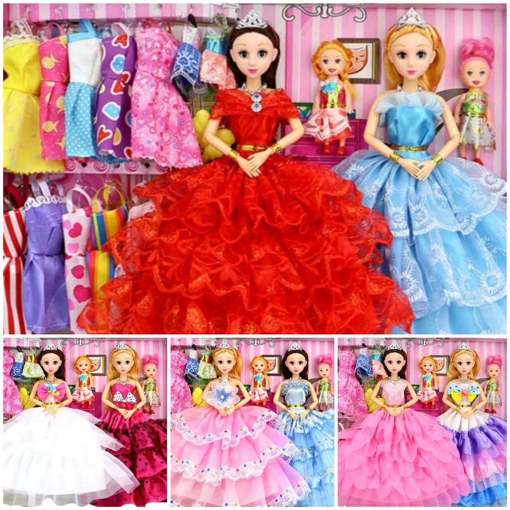 Jual [Mb] Mainan Anak Boneka Barbie Set 3D 149Pcs | Shopee Indonesia