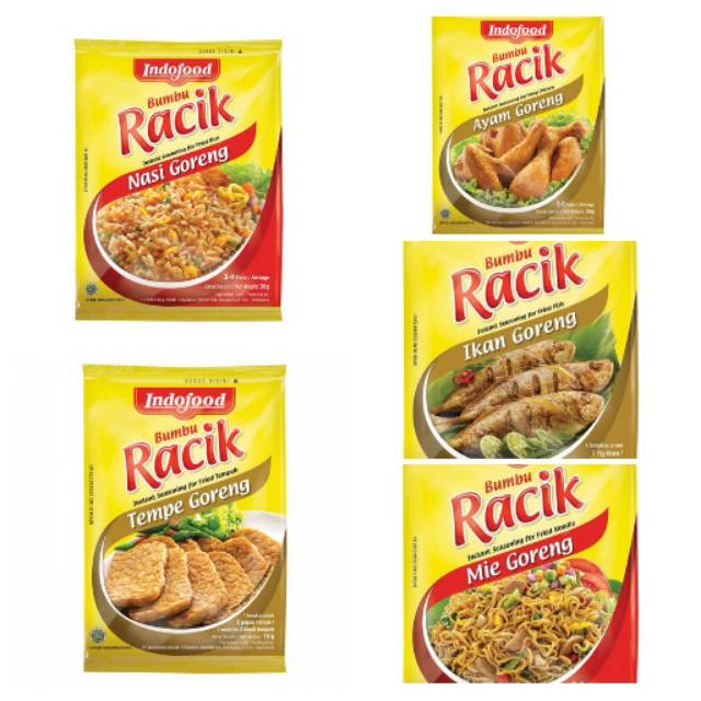 Racik Ayam Goreng, Ikan Goreng, Tempe Goreng, Nasi Goreng, Mie Goreng 1