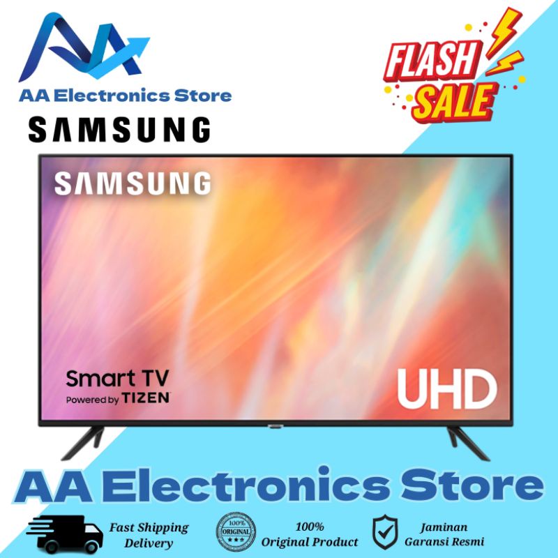 Jual Samsung 65AU7002 65 INCH UHD 4K Smart TV UA65AU7002 LED TV New