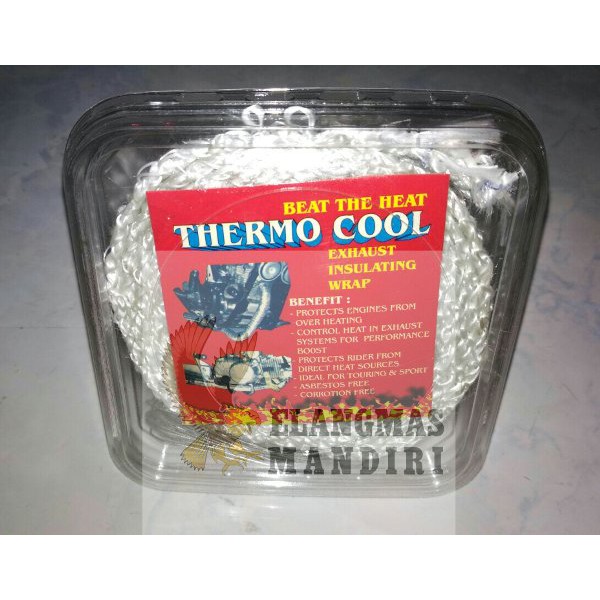 Jual Distributor Exhaust Wrap Thermocool (pembungkus knalpot dan