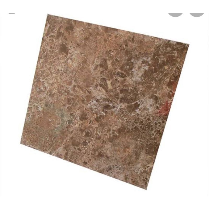 Jual Keramik 60X60 Lantai Teras Glossy Coklat Tua Picasso Shima Med Brown | Shopee Indonesia