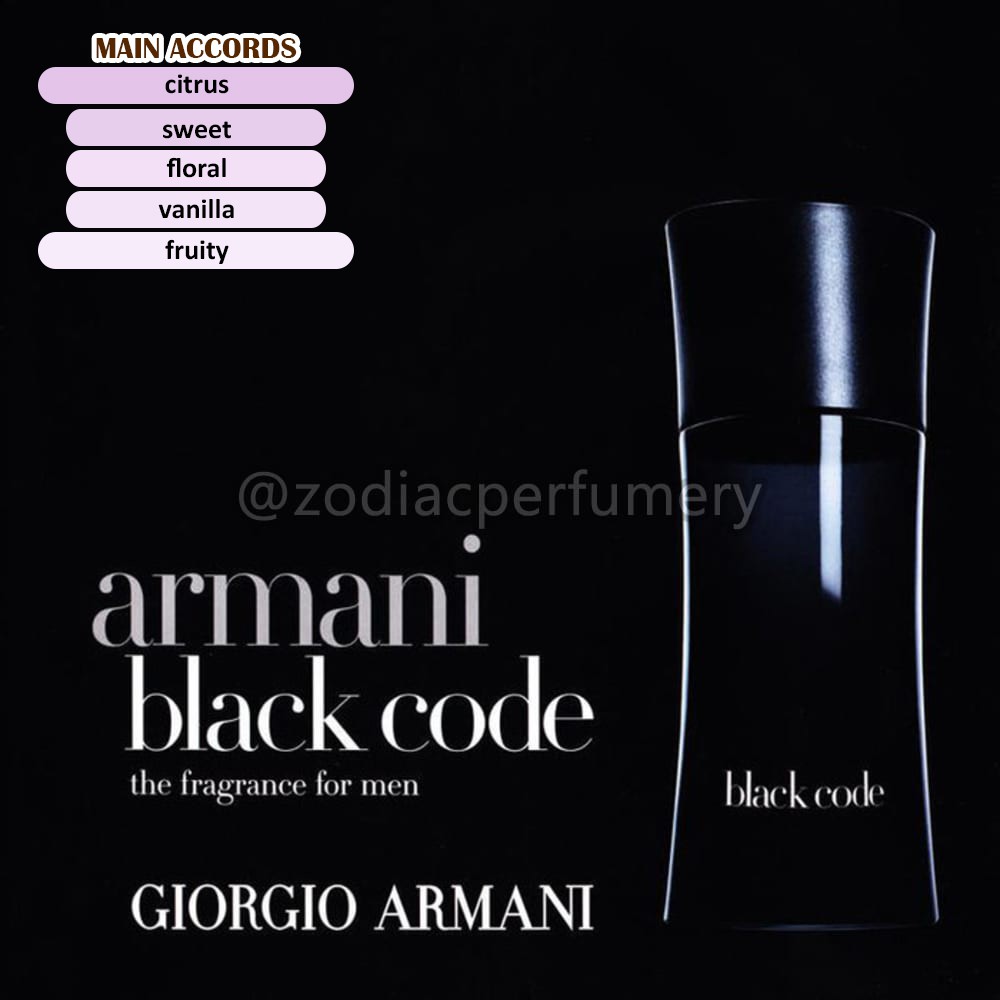Jual Giorgio Armani Black Code Edt 75Ml [100% Original] | Shopee Indonesia