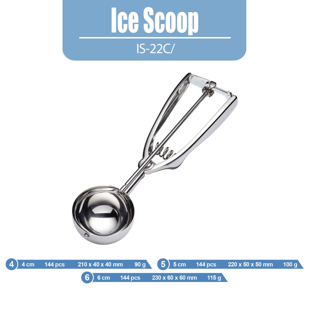 Jual CaTalina Sendok Ice Cream Scoop Ice Cream Stainless Indonesia