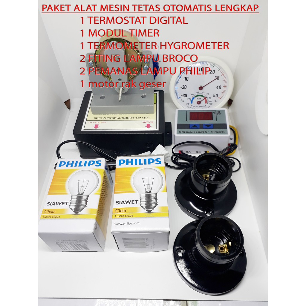 paket alat mesin tetas telur otomatis Shopee Indonesia