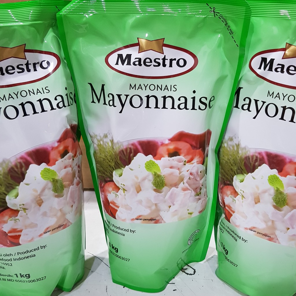Jual Mayonaise Maestro ORIGINAL 1Kg / mayones / mayonnaise / mayo ori 1
