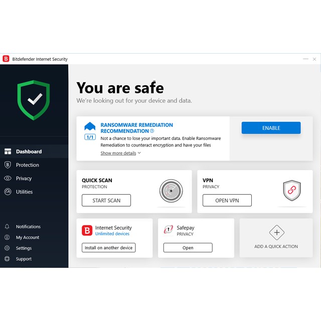 Bitdefender Internet Security 2020 - Original License | Shopee Indonesia