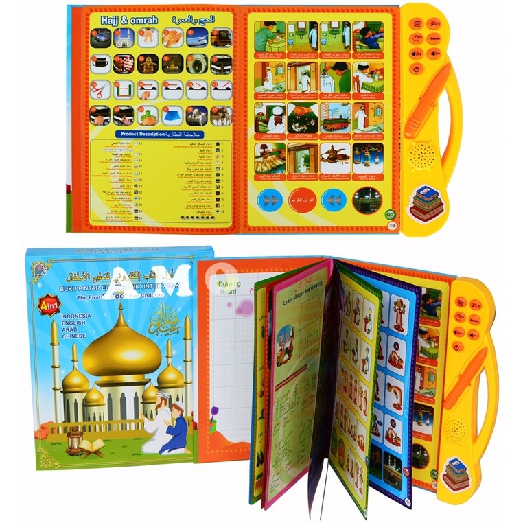 Jual E Book 4 Bahasa - Mainan Buku Pintar Anak | Shopee Indonesia