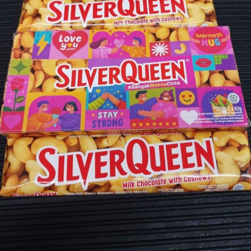 Jual Buy1Get1 Coklat Silverqueen Edisi Valentine 62Gr | Shopee Indonesia