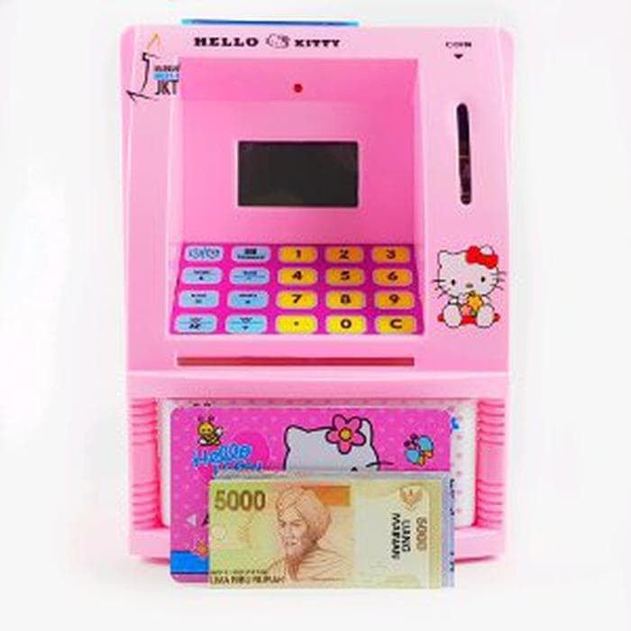 Jual Mainan Anak Celengan Atm Mini Atm Mainan Atm Mesin Atm Termurah | Shopee Indonesia