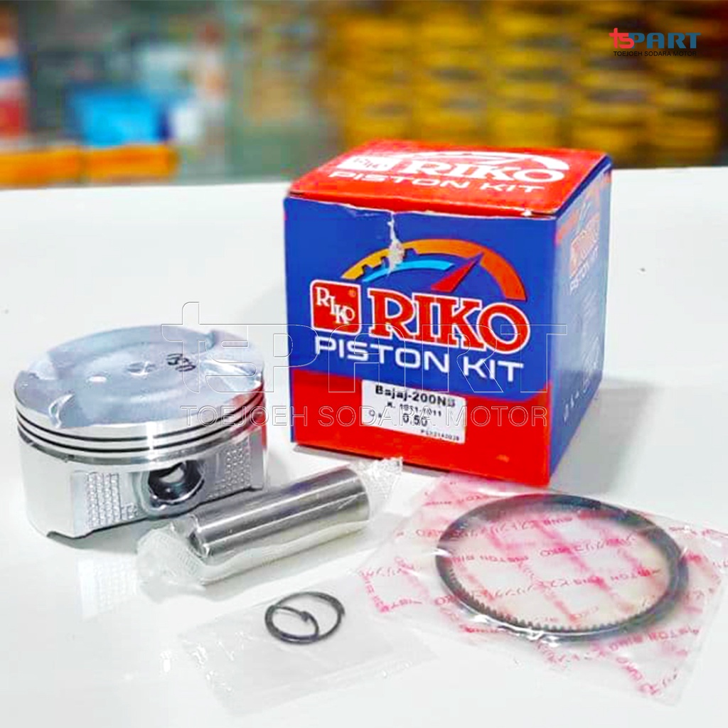 Jual SEHER PULSAR 200 NS PISTON KIT SEHER RING PEN KAWASAKI BAJAJ