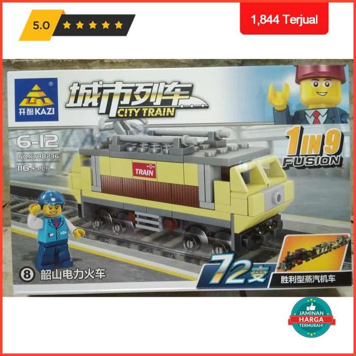 Jual Mainan Anak Big Sale Mainan Lego Kereta Api City Train 1In 9 Fusion No 8 Promo Indonesia|Shopee Indonesia