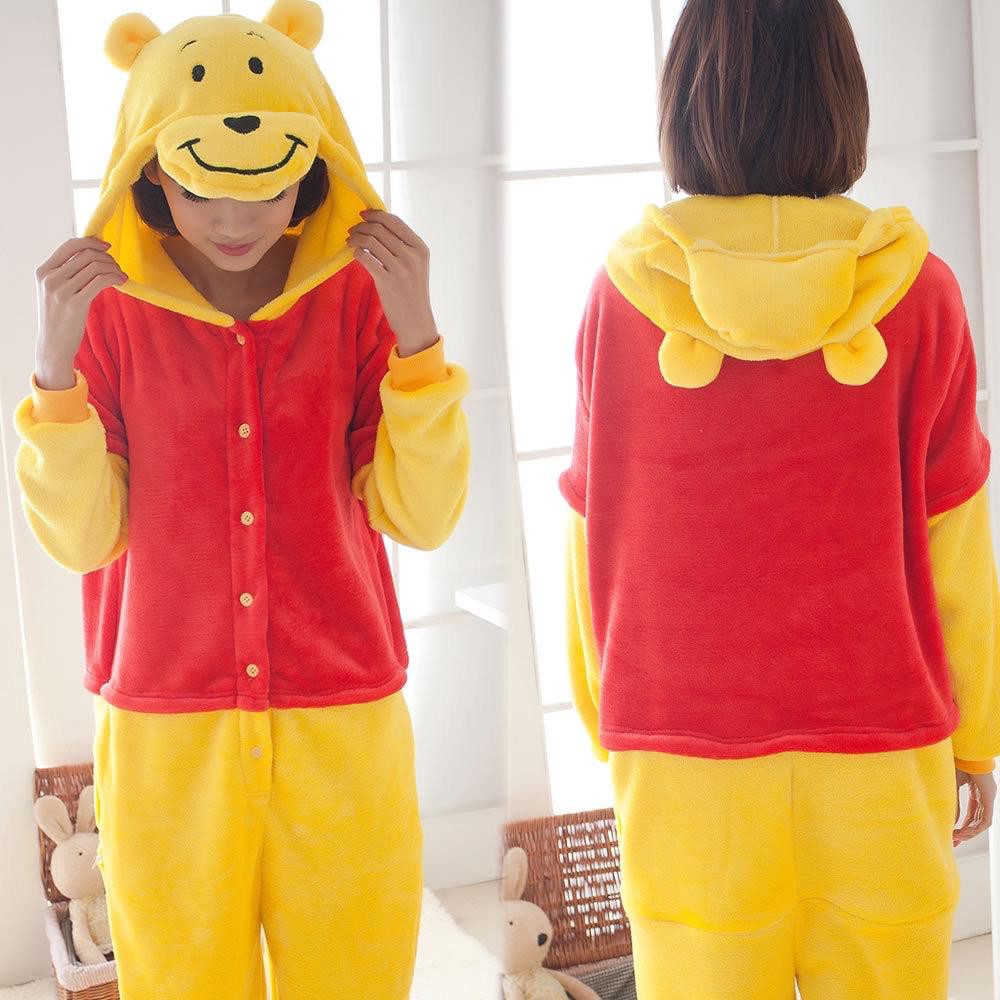 Jual Baju Kostum Onesie Kigurumi Piyama Karakter Winnie The Pooh Dewasa | Shopee Indonesia