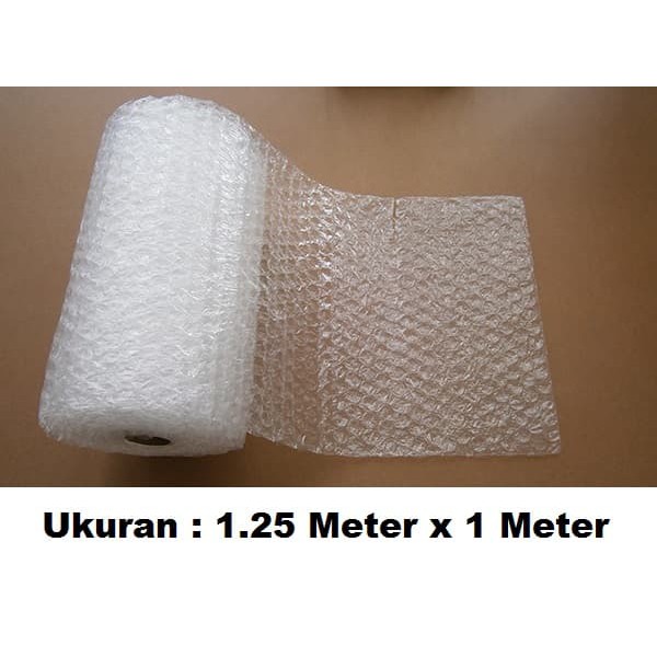 Jual Bubble Wrap Plastik Pembungkus Buble Wrap UKURAN 125cm X 100cm