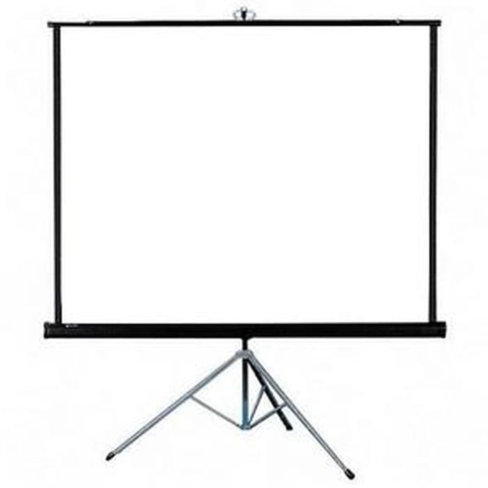 Jual Tripod Screen Projector (Layar Proyektor 84") Shopee Indonesia