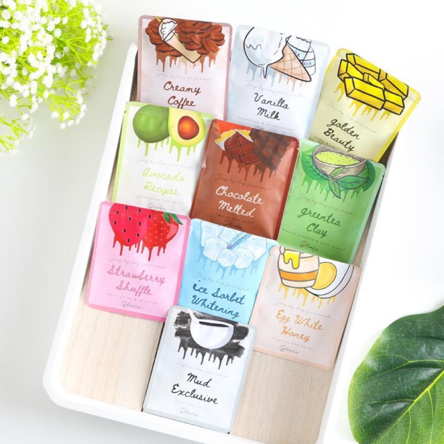 BPOM Masker Wajah Bubuk 20 Gram Masker Lea Gloria 10