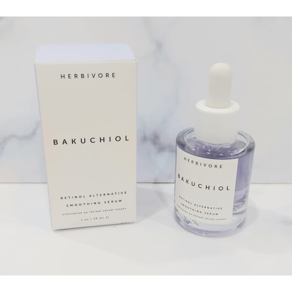 Jual Herbivore Bakuchiol , Retinol Alternative Smoothing Serum, 30ml